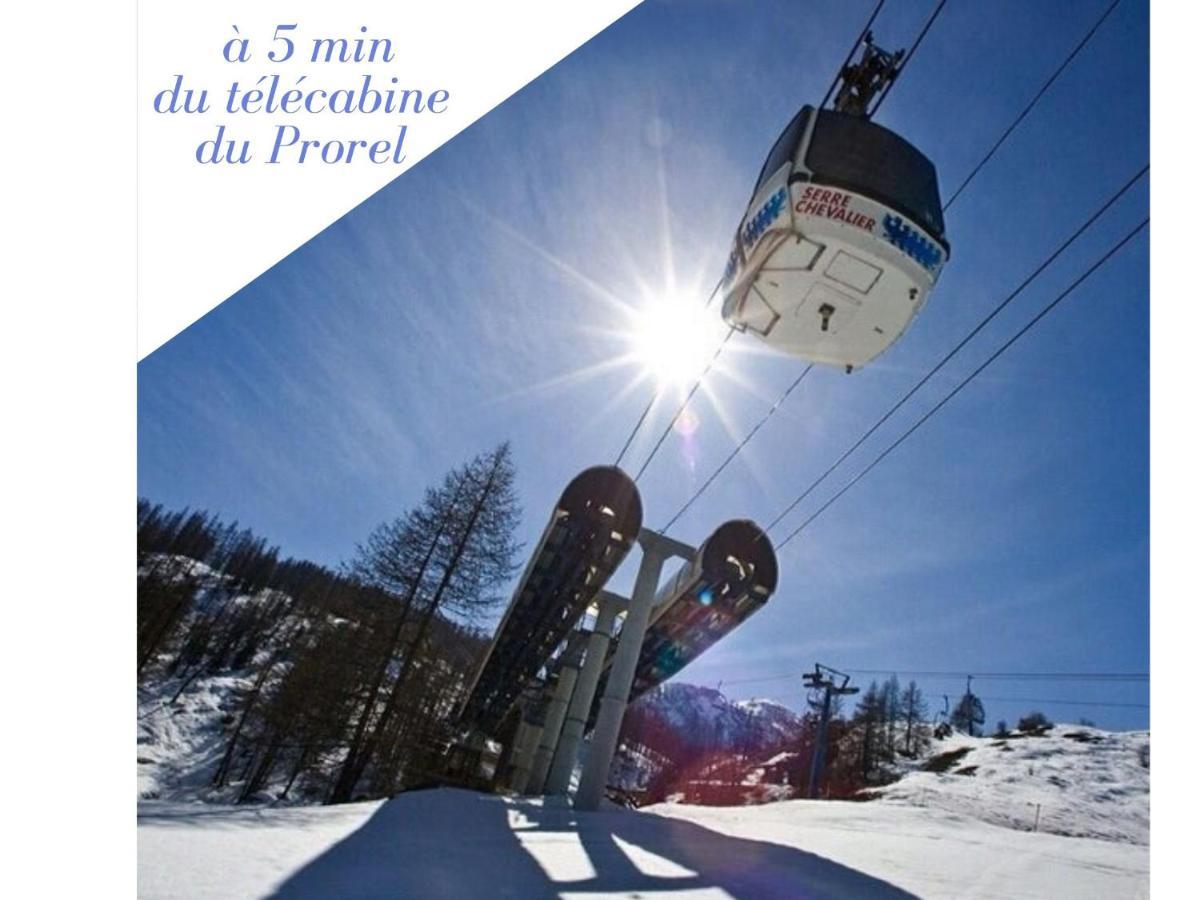 La Ruinee Appartement Chaleureux A Proximite Des Pistes Et Commodites Briançon Eksteriør bilde